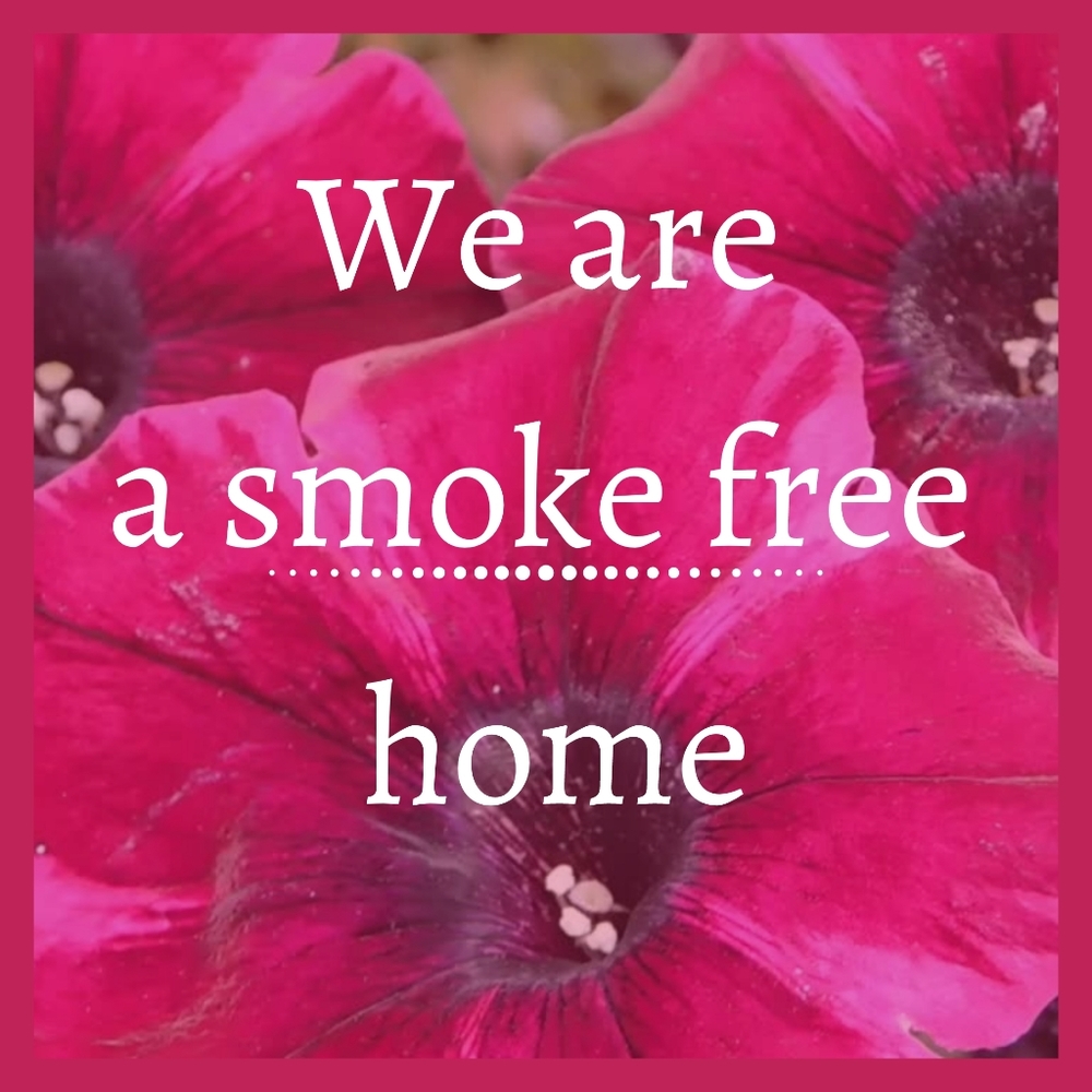 We are a smoke free home